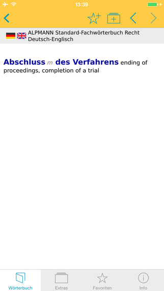 【免費書籍App】Recht Englisch<->Deutsch Fachwörterbuch Standard-APP點子