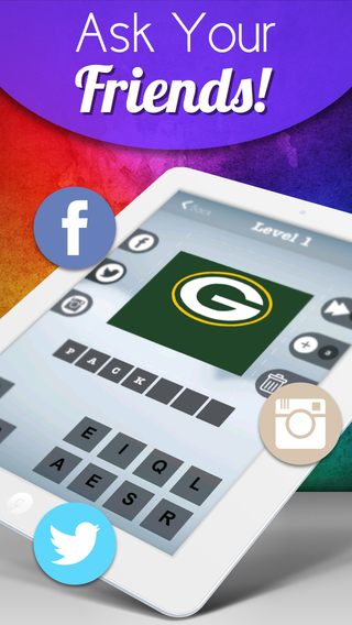 【免費遊戲App】Big 4 Murika Sports Logo Quiz - The NFL MLB NBA NHL Edition-APP點子