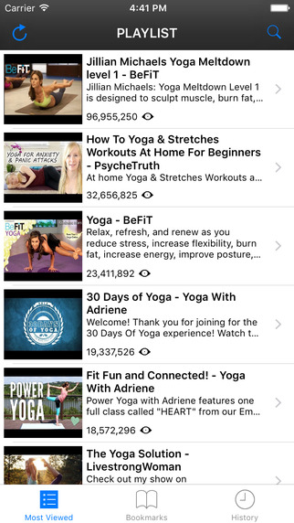 YogaTube - Include Yoga YouTube Videos of Yoga With Adriene BeFiT