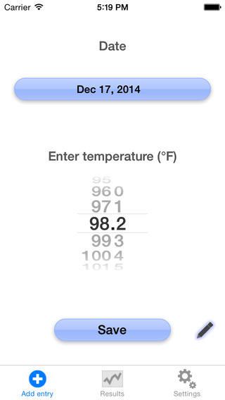 Ovulation temperature tracker