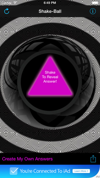 免費下載娛樂APP|Shake Ball - The most shattering and sarcastic Magic Eight Ball out there! app開箱文|APP開箱王