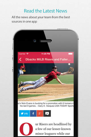 Arizona Baseball Schedule — News, live commentary, standings and more for your team! screenshot 3