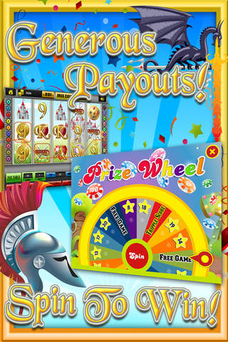 Aces Classic Fantasy Slots - King's Castle Gambling Jackpot Slot Machine Games Free screenshot 4