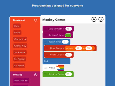 【免費教育App】Hopscotch -- Programming made easy! Make games, stories, animations and more!-APP點子