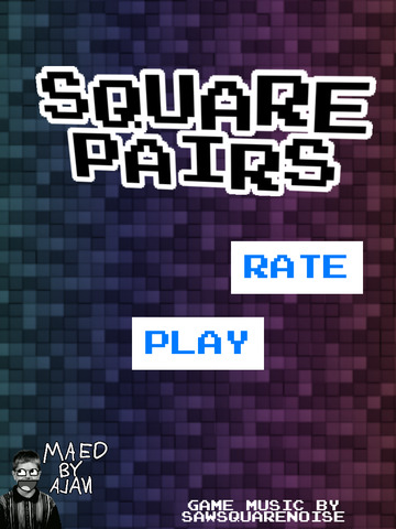 【免費遊戲App】Square Pairs-APP點子