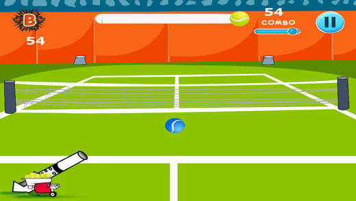 【免費遊戲App】Tennis Ball Bot - Sports Machine Fast Thrower- Free-APP點子