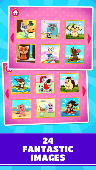 【免費娛樂App】My Little Pets Puzzles - Free-APP點子