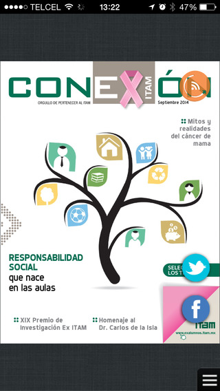 【免費教育App】Revista Conexión ITAM-APP點子