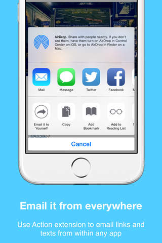 Swipy-Email yourself quick notes with a single swipe screenshot 2