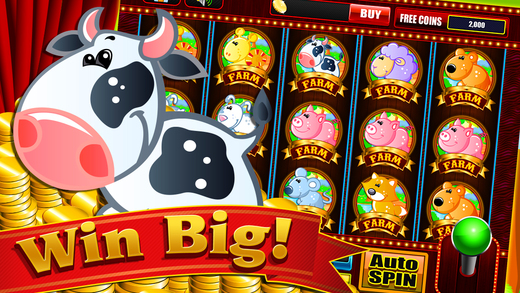 Farm Land of Ville Vegas Casino Saga Slot Machine Game