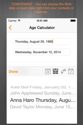 Date & Time Assistant - calculator,meeting planner,timezone screenshot 2