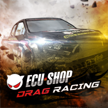 ECU=SHOP Drag Racing LOGO-APP點子