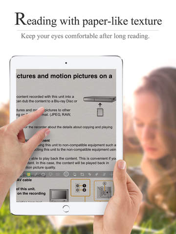 ORead - Not only PDF but also your real books.