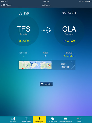 Glasgow Airport +Flight Tracker Premium HD screenshot 3