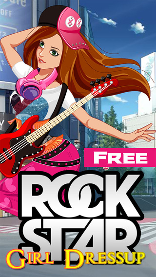 New Rock Star Girl Dress Up Game