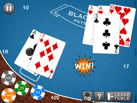 【免費遊戲App】Blackjack - Free Casino Style Blackjack 21 Gambling Simulator-APP點子