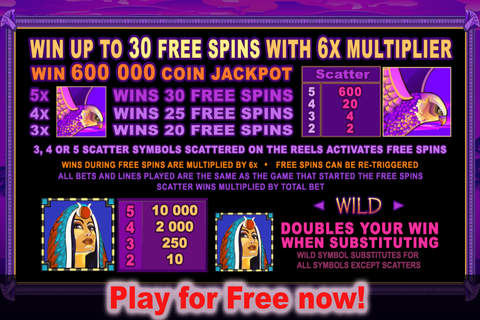 Slots - Isis - The best free Casino Slots and Slot Machines! screenshot 3