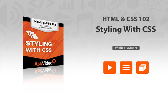 Course for HTML and CSS 102 - Styling With CSS