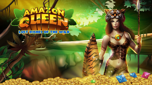 Slots Amazon Queen: Lost Riches of the Wild - FREE 777 Slot-Machine Game