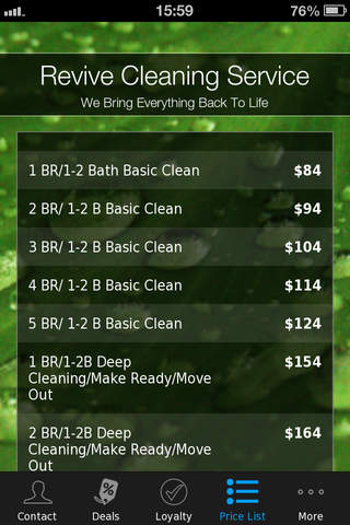 Revive Cleaning Service screenshot 4