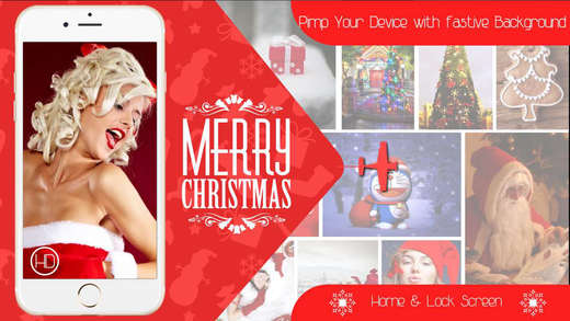 【免費生活App】Merry Christmas Wallpaper HD for iPhone-APP點子