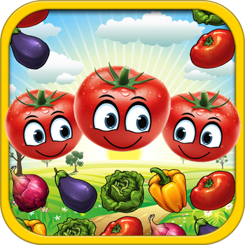 Vegetable Blast Mania - smash hit farm vegetable crush heroes game free LOGO-APP點子