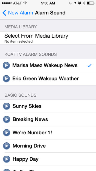 【免費生活App】Alarm Clock KOAT Action 7 News New Mexico-APP點子