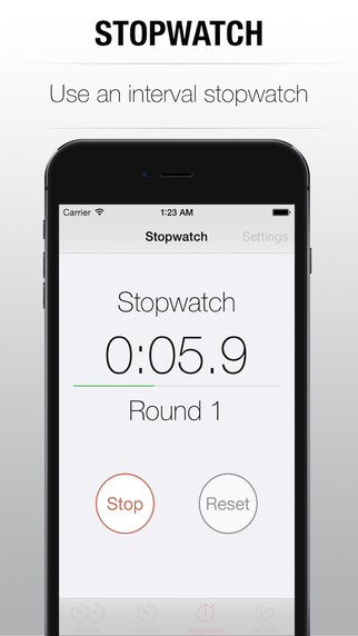 【免費健康App】Workout Timer - tabata interval training timer for wod workout of the day PRO-APP點子