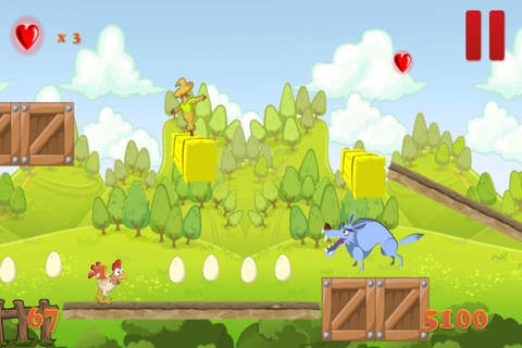 Farm Run Top Speed Chick Escape Free by Fun Racing Boys LLC screenshot 4