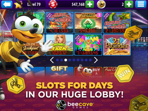 【免費遊戲App】Bee Cave Slots-APP點子