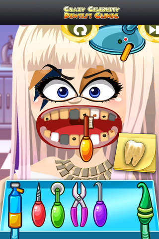 Crazy Celebrity Dentist Clinic: X-Ray Adventure with Doctor screenshot 4