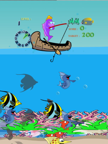 【免費遊戲App】Big win fishing game : catch the little fish game for kids-APP點子