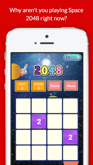 Space 2048 : Latest Endless Adventures