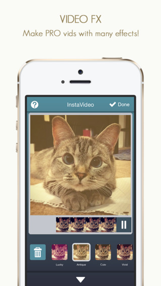【免費生產應用App】InstaVideo Plus - Add Sticker, frame, effects and background music to your videos recorder-APP點子