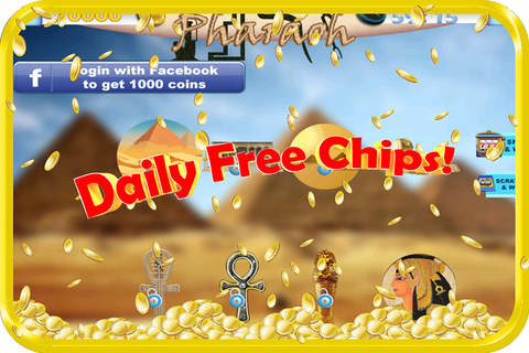 A Cleopatra's Pyramid Egypt Casino - Egyptian Pharaoh Slots Machines In Las Vegas HD Free screenshot 2