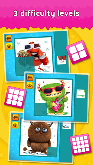 免費下載遊戲APP|Cute Friendly Monsters - puzzle game for little girls, boys and preschool kids app開箱文|APP開箱王