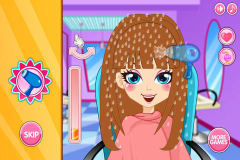 New Hair Salon 2 - Hair Game screenshot 2