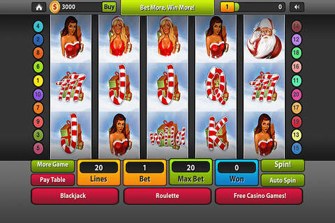 Ace Santa Slots 777 - Best Fun Slot Machine Games screenshot 2