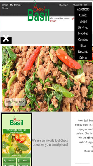 免費下載生活APP|Sweet Basil Cuisine app開箱文|APP開箱王