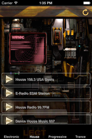 Electronic.FM Music Radios screenshot 4