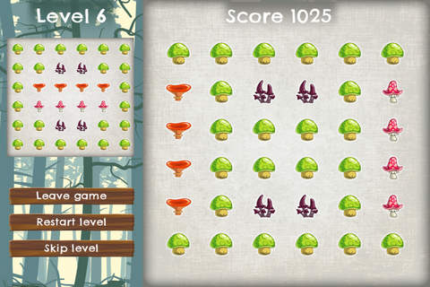 Champignons Champions - FREE - Mushrooms Route Super Puzzle Game screenshot 2