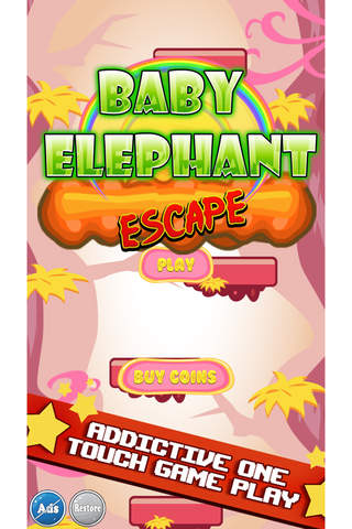 Baby Elephant Zoo Escape Free - Fun Game For Kids Boys and Girls screenshot 2