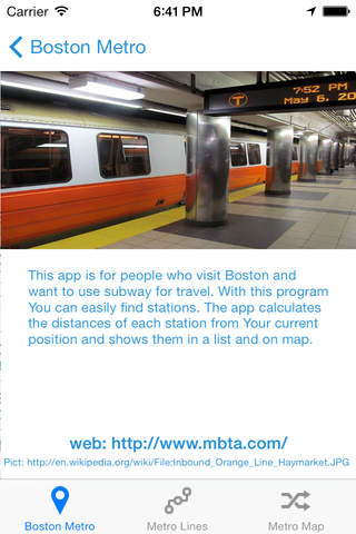 Boston Metro & Subway screenshot 2