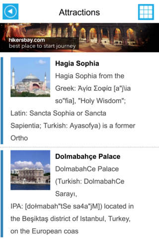 Istanbul (Turkey) Offline GPS Map & Travel Guide Free screenshot 3