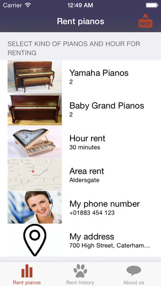 Vivace Pianos Renting