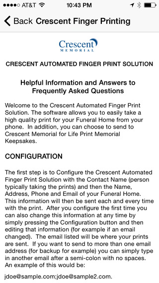 【免費商業App】Crescent Finger Print Solution-APP點子