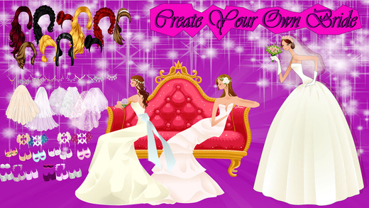 Fashion Bride Dress Up and Make Up Game