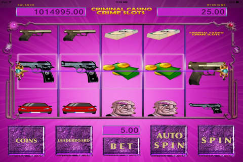 Aaah! Criminal Casino Crime Lucky Slots with Jackpots Payouts Free screenshot 2
