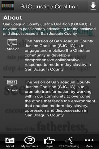 SJC Justice Coalition screenshot 2