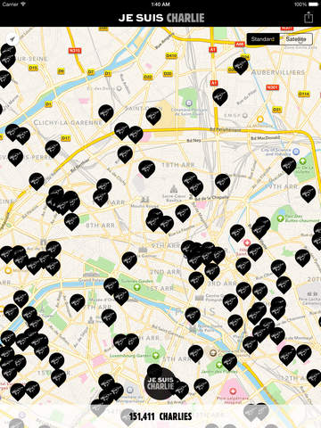 【免費新聞App】Je suis CHARLIE !-APP點子